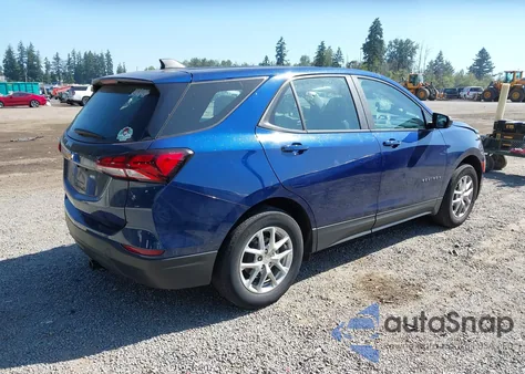 2023 Chevrolet Equinox Ls из США, поврежденный, VIN 3GNAXHEG2PL186973